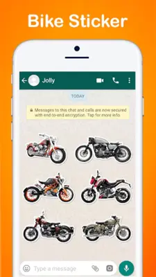 Bike Sticker For Whatsapp android App screenshot 0