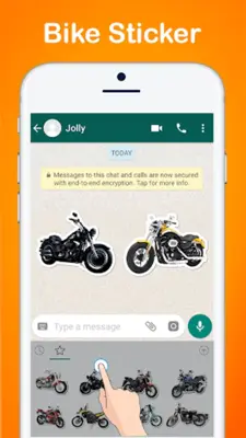 Bike Sticker For Whatsapp android App screenshot 2